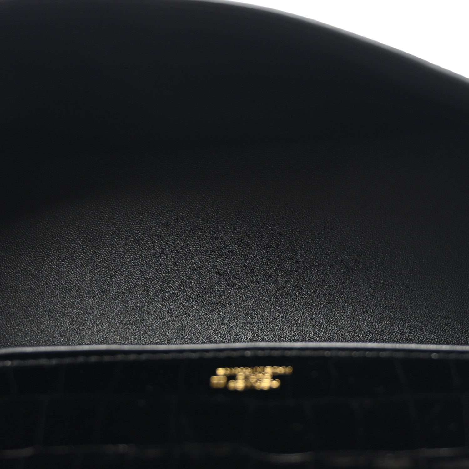 Hermes Shiny Alligator Kelly Pochette Black 5 of 8