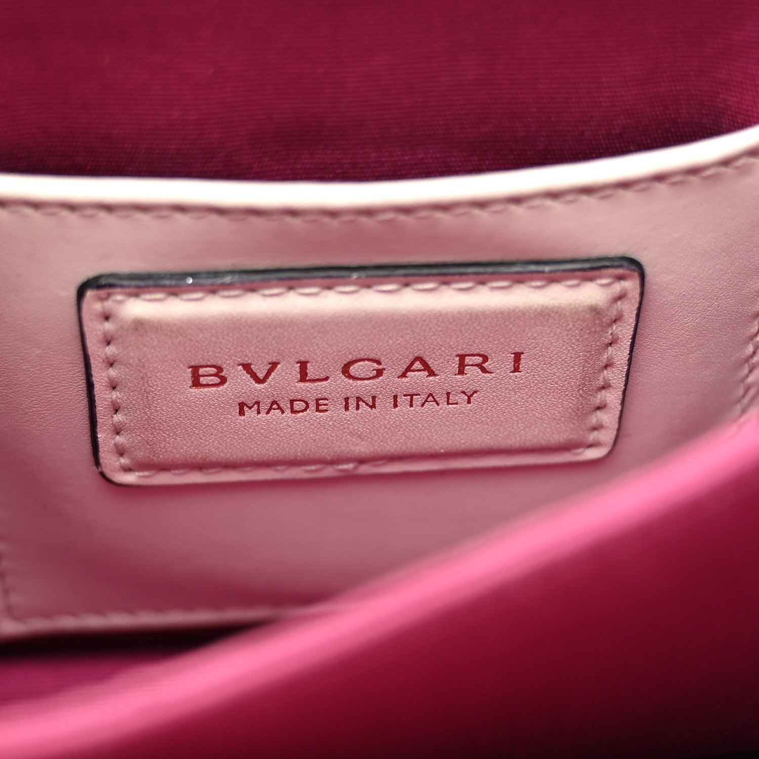 Bulgari Calfskin Serpenti Forever Top Handle White 7 of 12