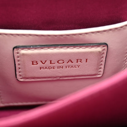 Bulgari Calfskin Serpenti Forever Top Handle White 7 of 12