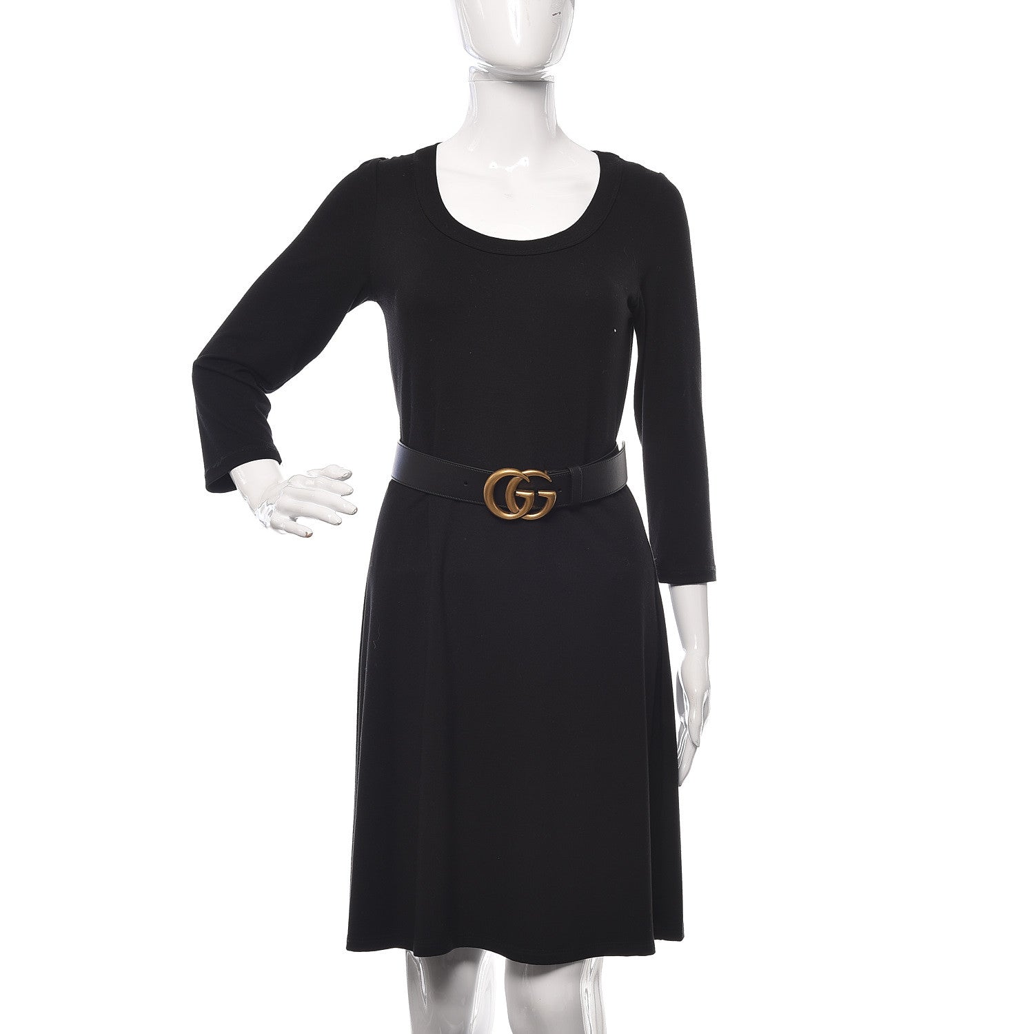Gucci Calfskin Double G 40mm Belt 70 28 Black 2 of 9