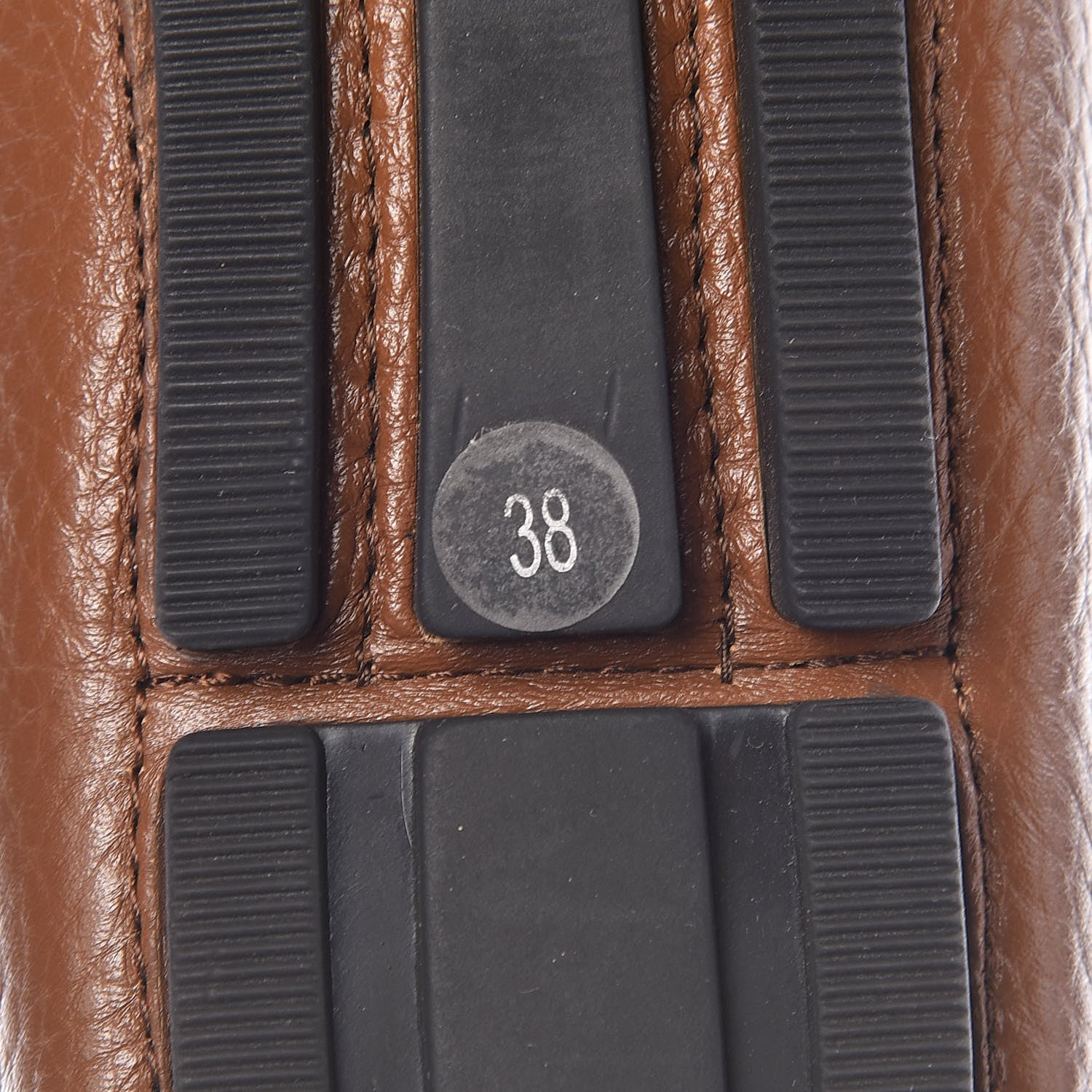 Gucci Cellarius Soft Interlocking G Driver Loafers 38 Brown 7 of 10