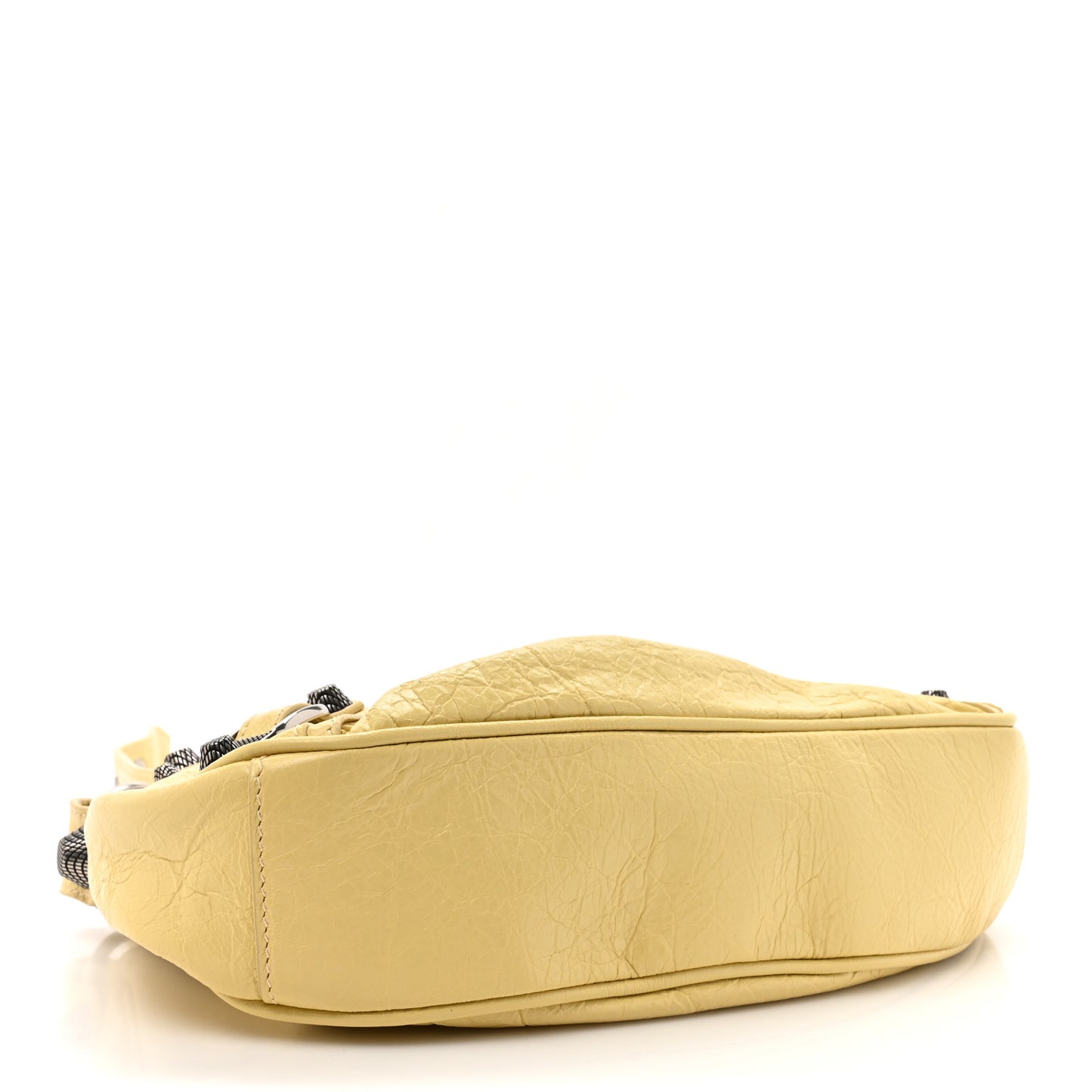 Agneau Arena Le Cagole Shoulder Bag XS Butter Yellow