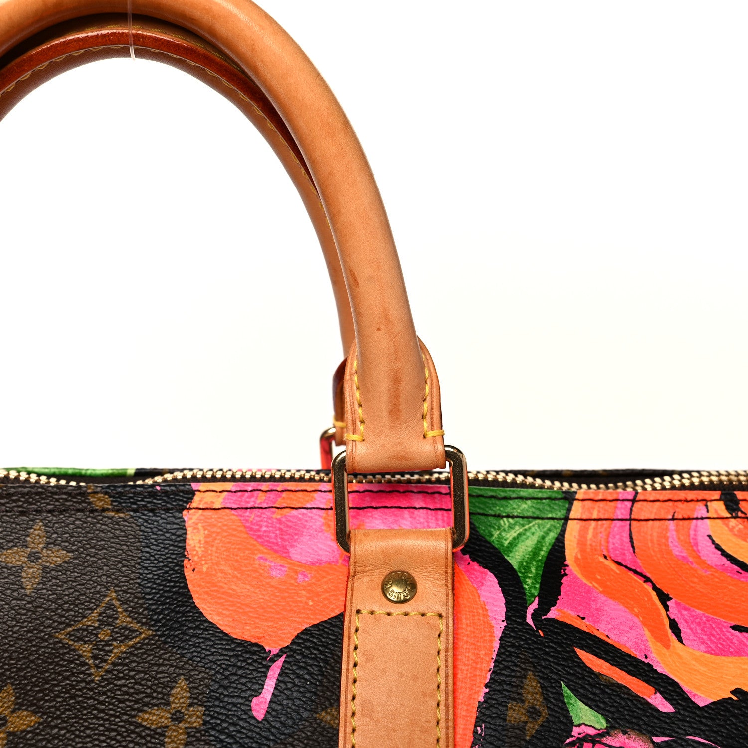 Louis Vuitton Monogram Roses Keepall 50 15 of 15