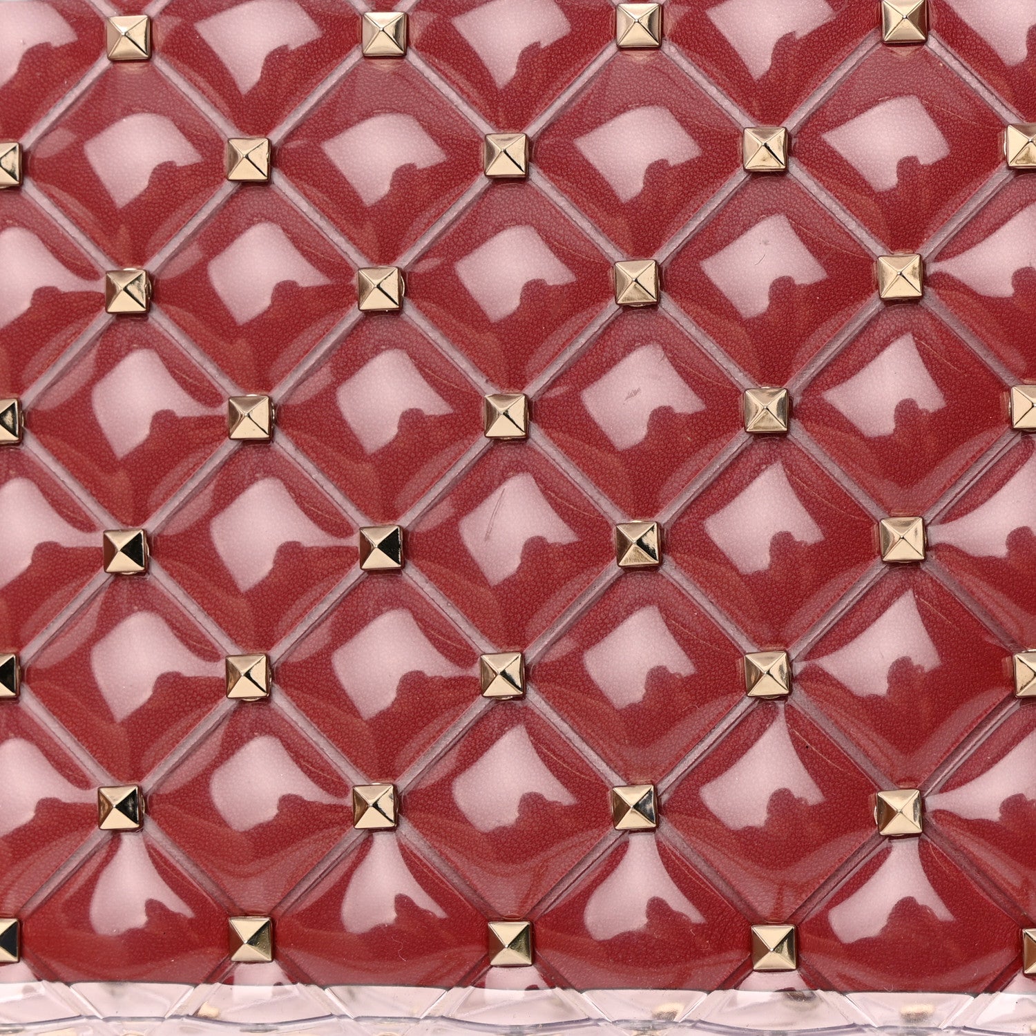 Valentino Garavani PVC Medium Rockstud Spike Shoulder Bag 11 of 12