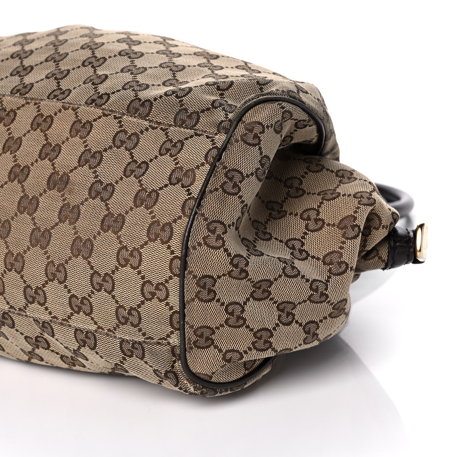 Gucci Monogram Medium Sukey Boston Bag Brown 11 of 14