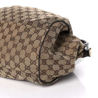 Gucci Monogram Medium Sukey Boston Bag Brown 11 of 14