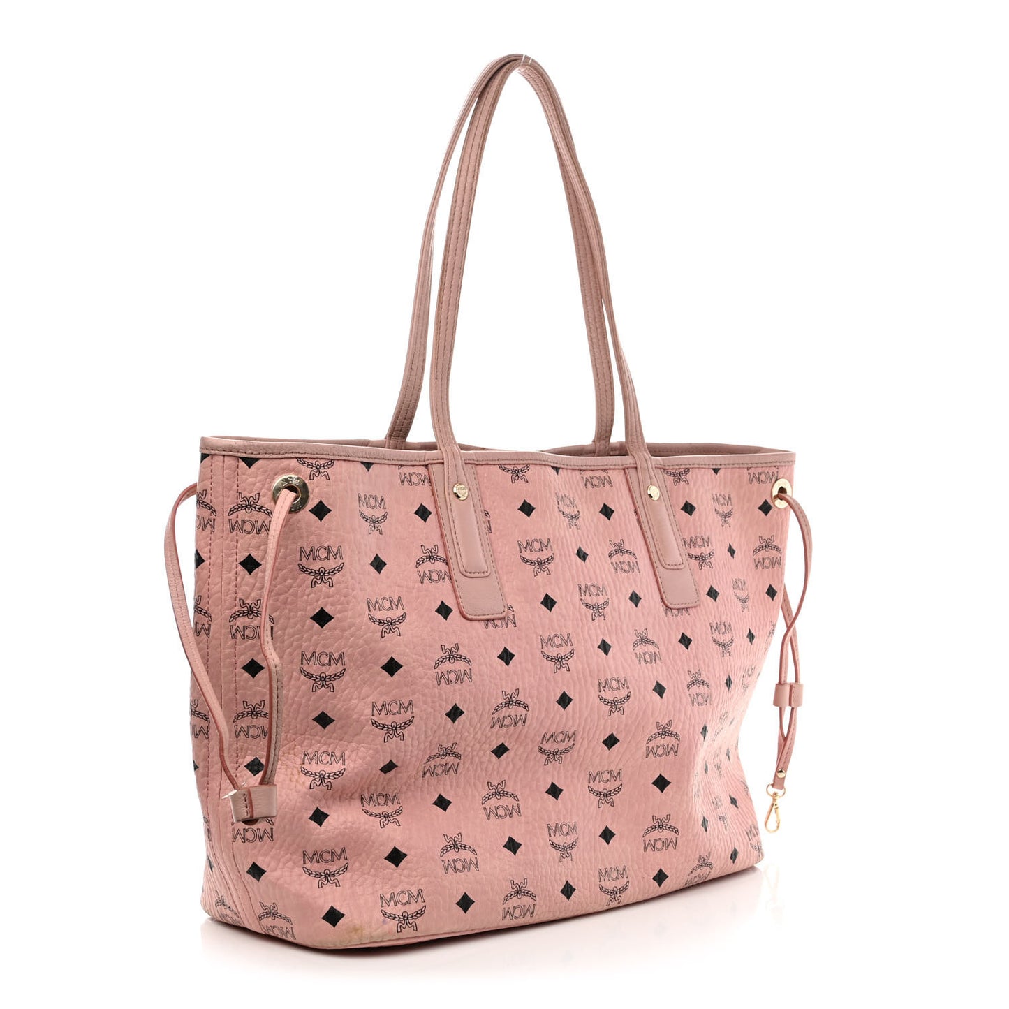Visetos Medium Liz Reversible Shopper Tote Soft Pink