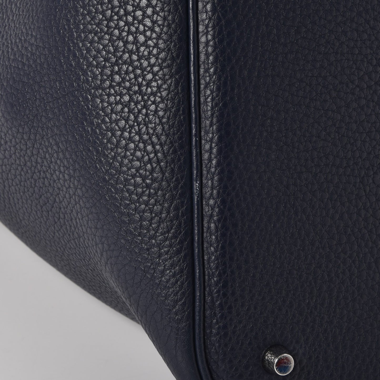 Taurillon Clemence Picotin Lock 26 GM Bleu Nuit