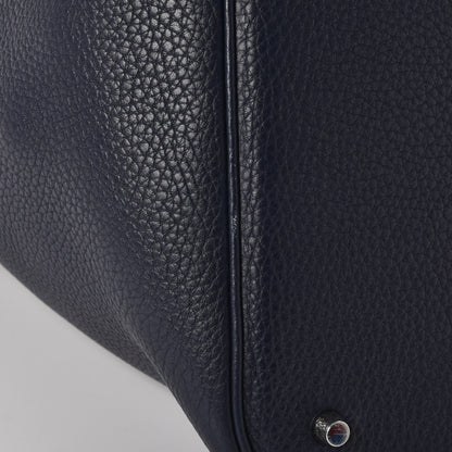 Hermes Taurillon Clemence Picotin Lock 26 GM Bleu Nuit 8 of 8