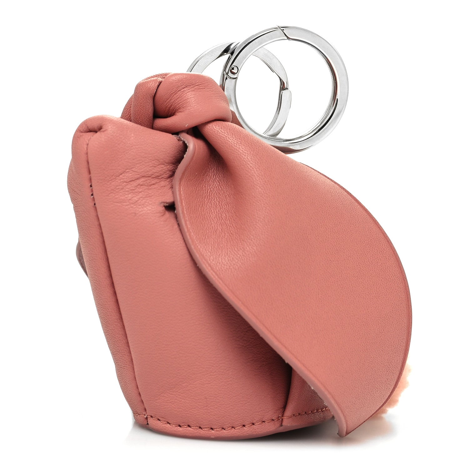 Loewe Calfskin Bunny Charm Peach Bloom 1 of 6