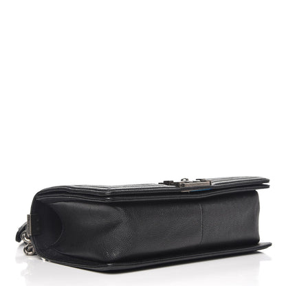 Chanel Caviar Quilted Medium Boy Flap Black 5 of 9