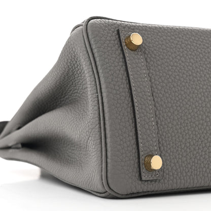 Hermes Togo Birkin 25 Gris Meyer 9 of 11
