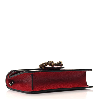 Gucci Calfskin Super Mini Dionysus Shoulder Bag Hibiscus Red 5 of 11