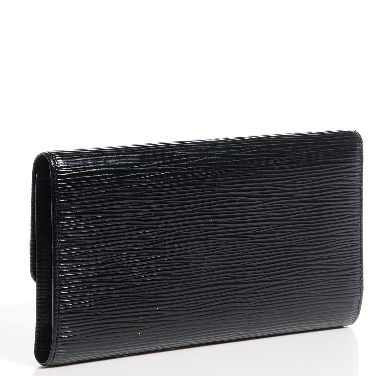 Epi Porte Tresor International Wallet Black