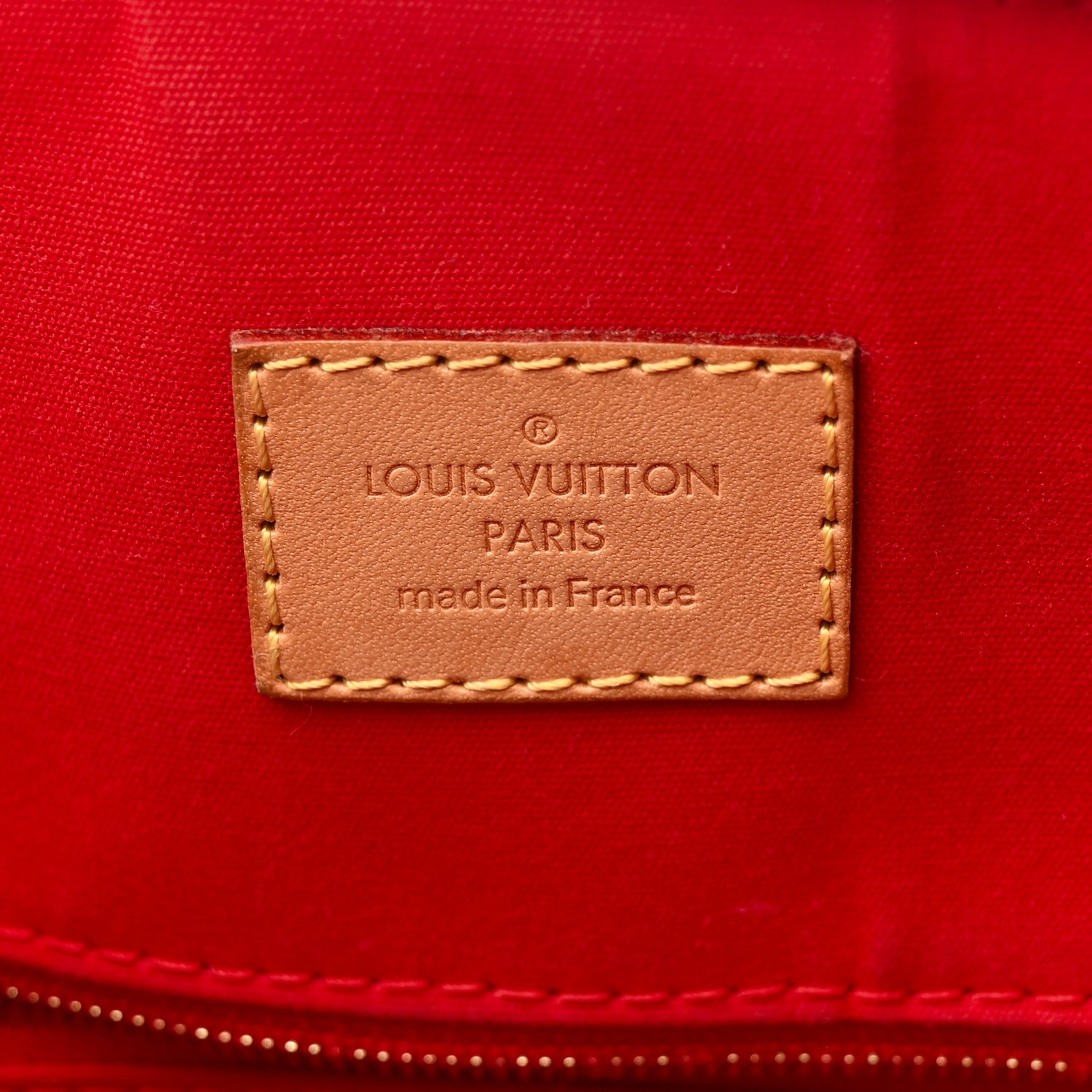 Louis Vuitton Vernis Lockit PM Cherry 6 of 13