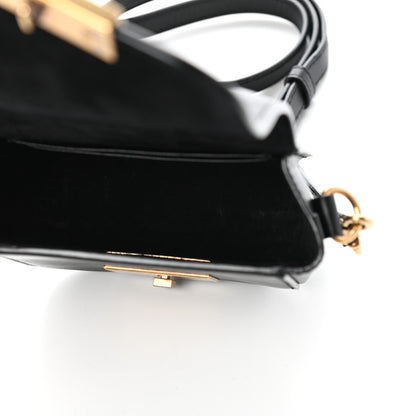 Saint Laurent Calfskin Mini Betty Satchel Black 5 of 8