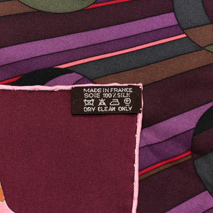Hermes Silk Point D'Orgue Scarf 90 6 of 6