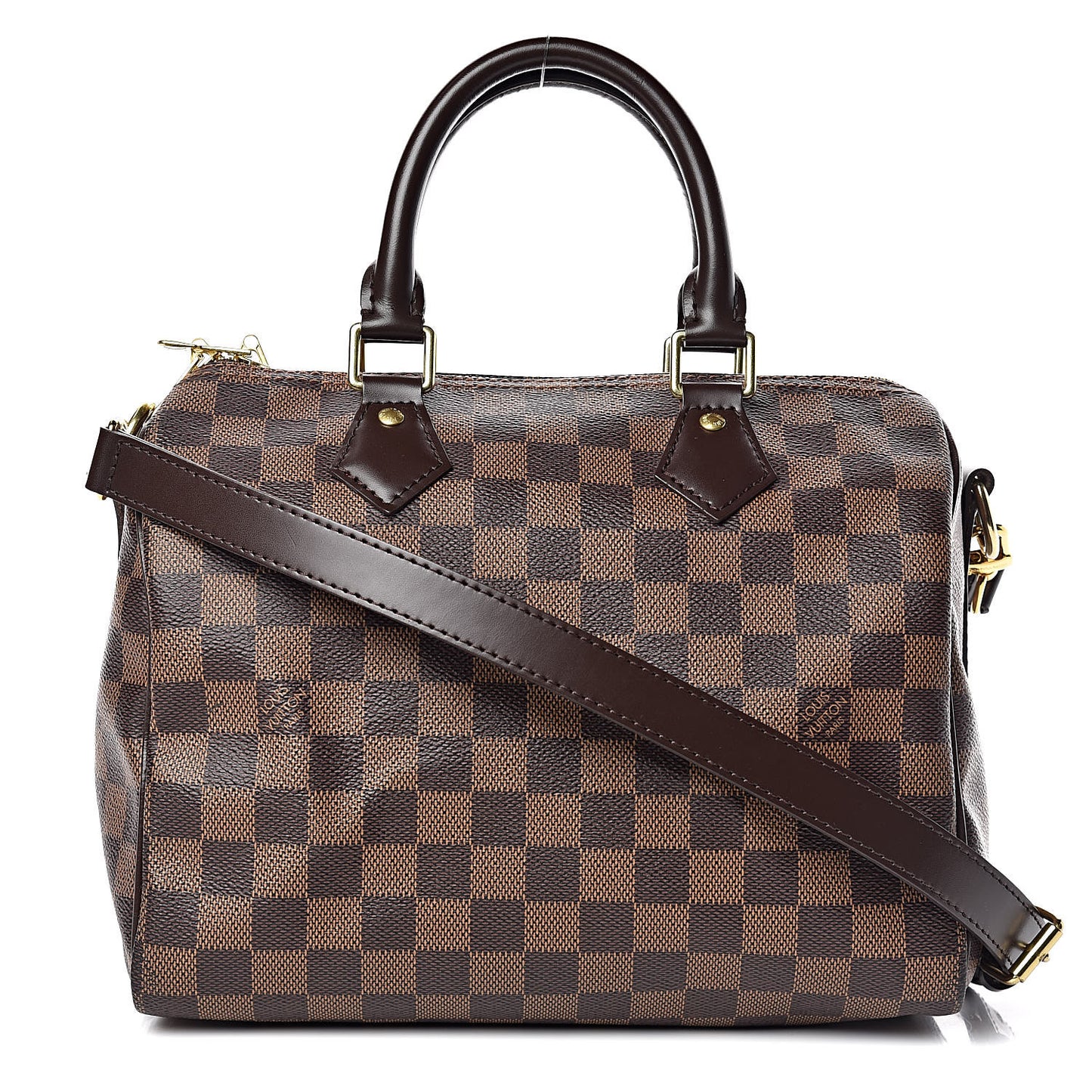 Damier Ebene Speedy Bandouliere 25