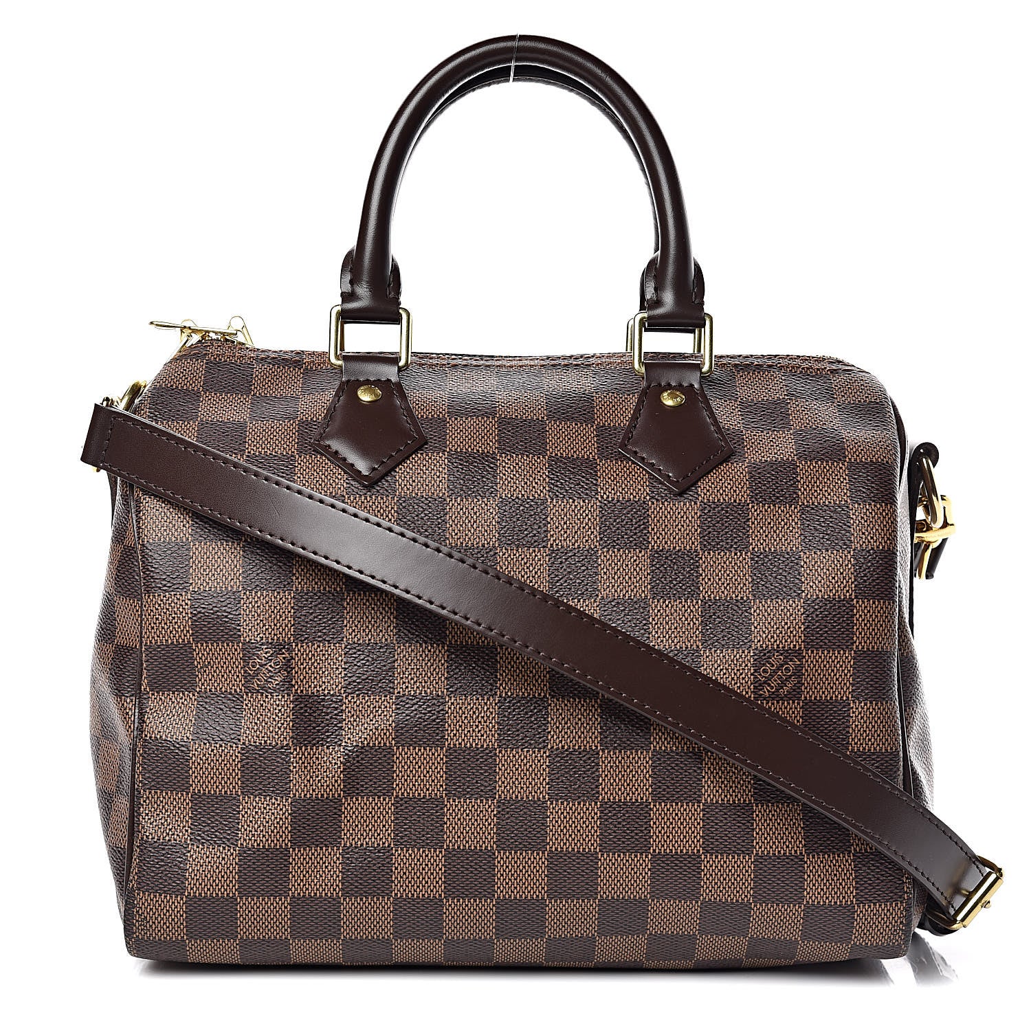 Louis Vuitton Damier Ebene Speedy Bandouliere 25 1 of 12