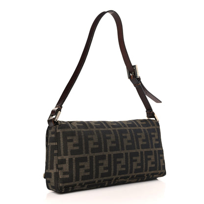 Fendi Zucca Shoulder Bag Tobacco 3 of 8