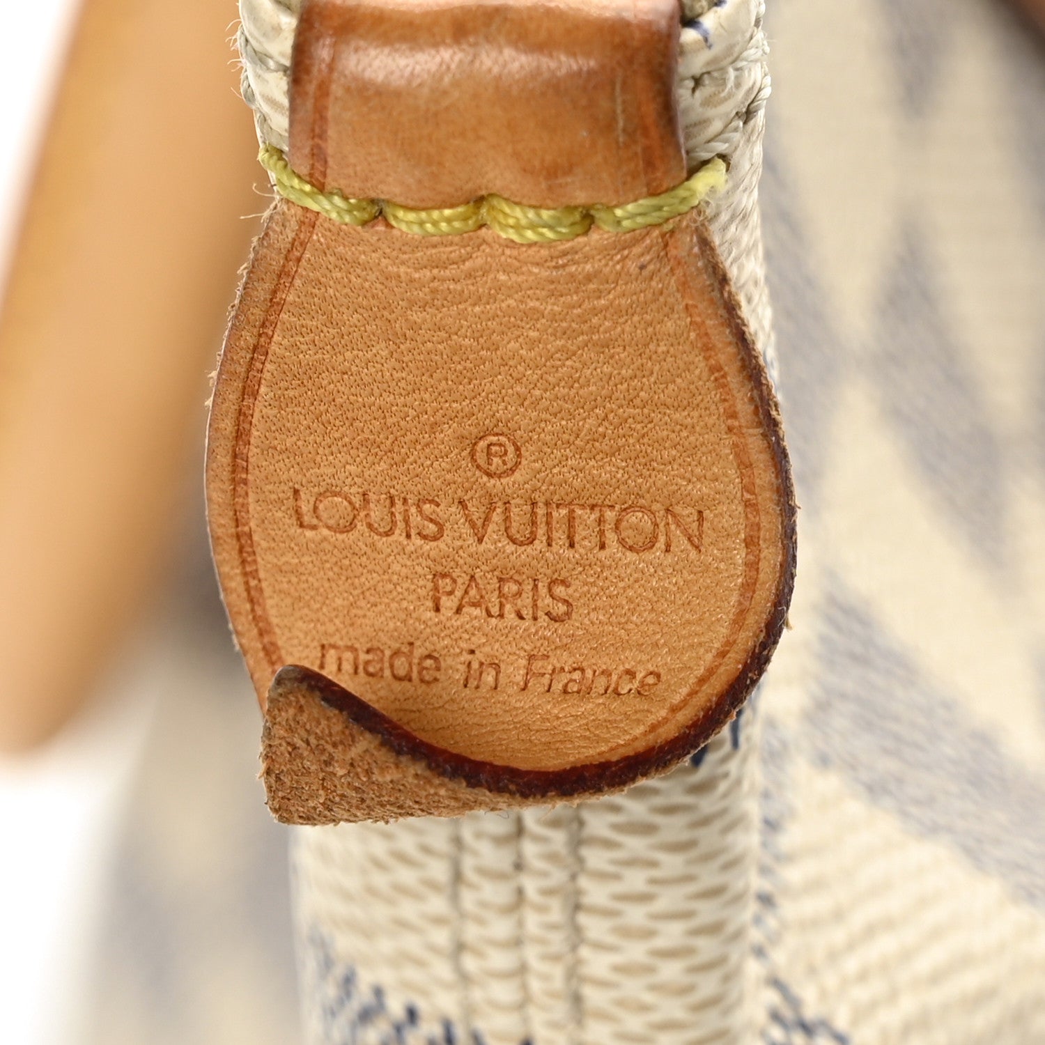 Louis Vuitton Damier Azur Saleya PM 6 of 9