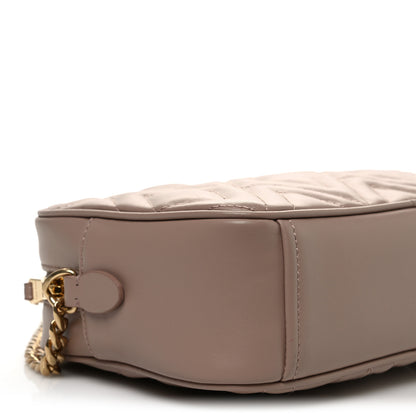 Miu Miu Soft Calf Quilted Camera Bag Cipria 9 of 10