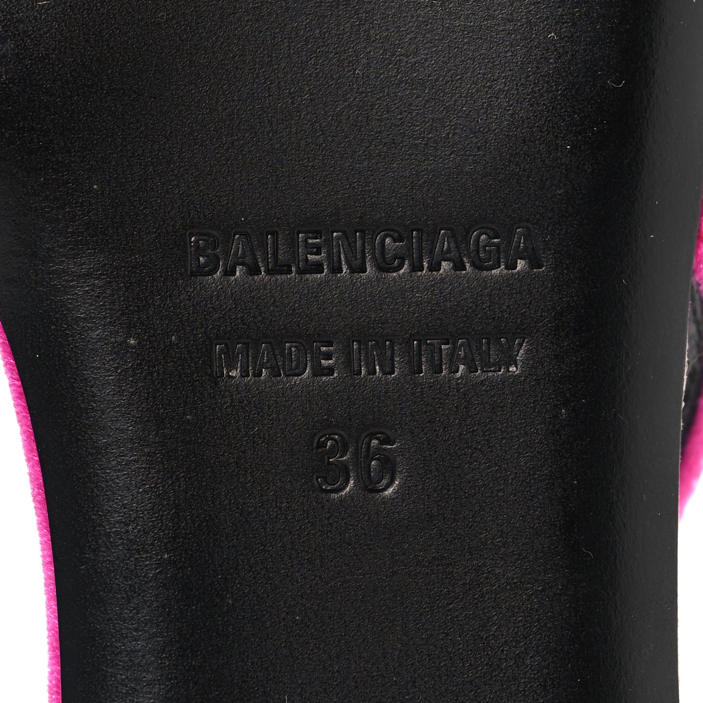 Velvet BB Knife Pointy Toe Slingback Flats 35 Pink