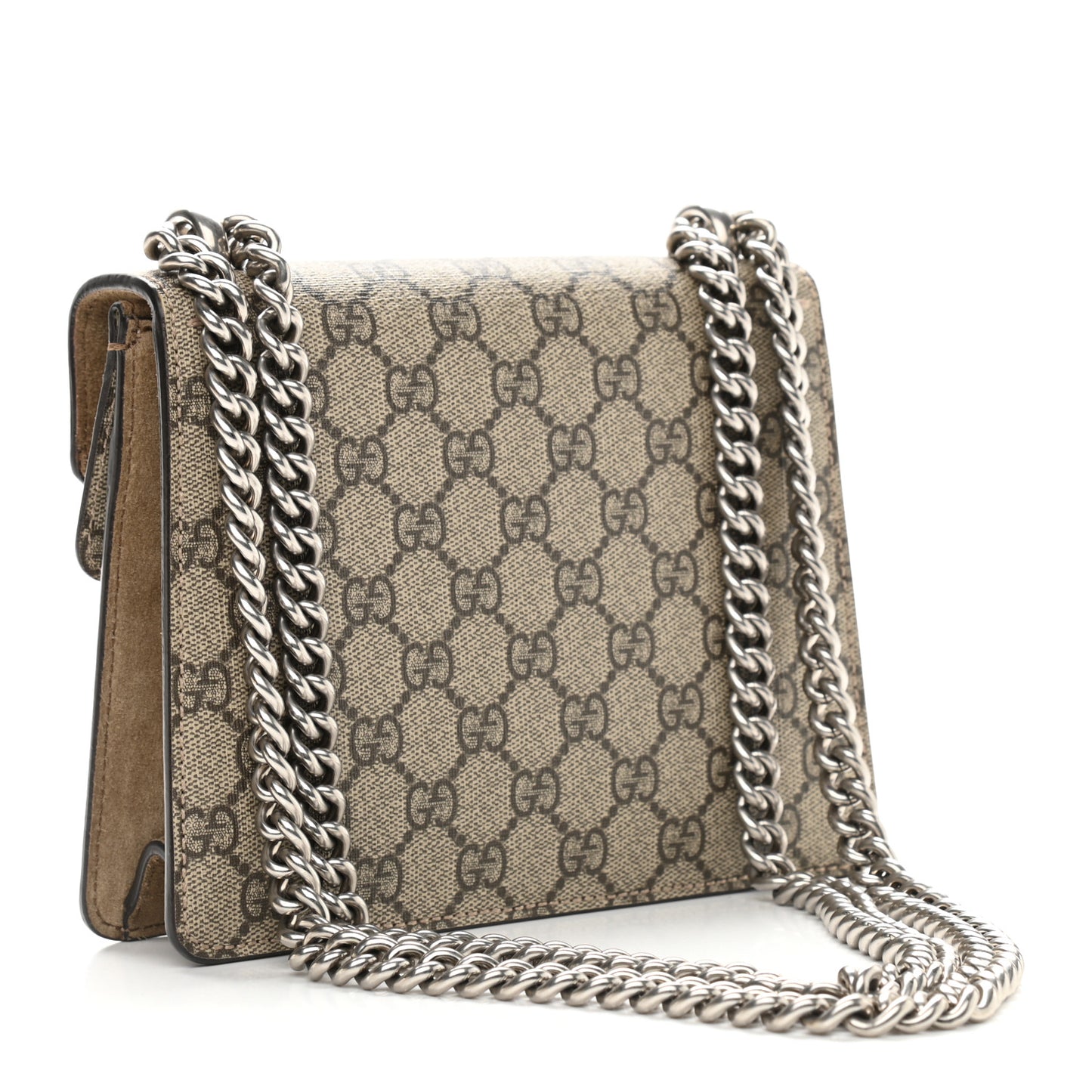 GG Supreme Monogram Mini Dionysus Shoulder Bag Taupe