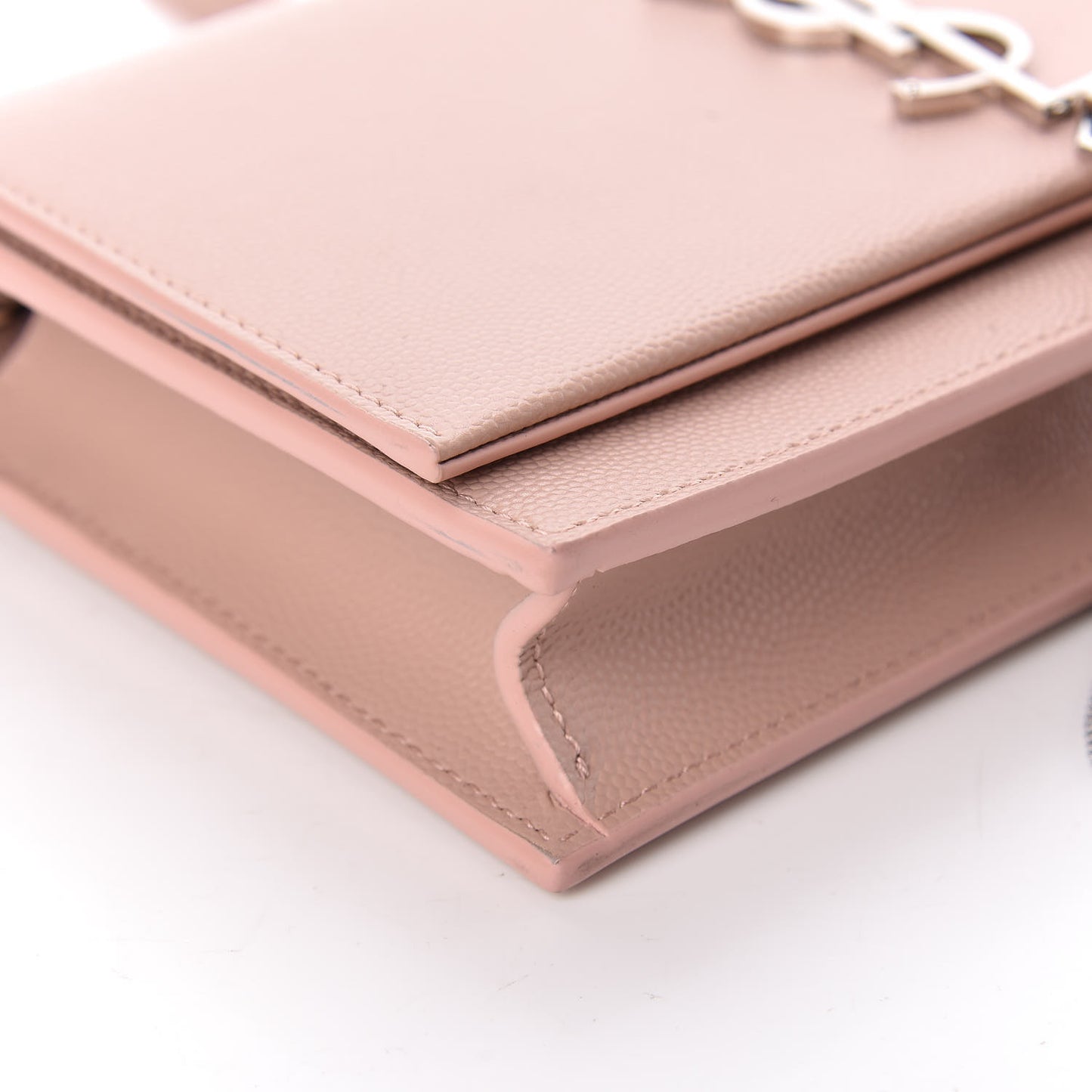 Grain De Poudre Classic Monogram Kate Tassel Chain Wallet Pale Pink