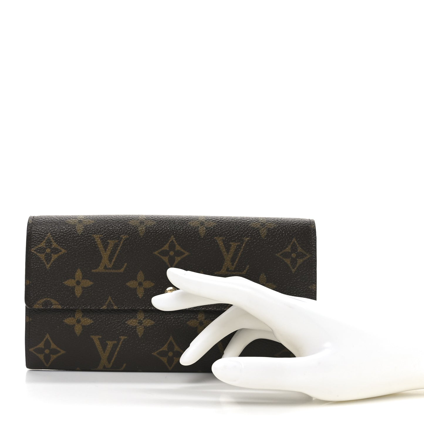 Monogram Fleuri Sarah Wallet Rose