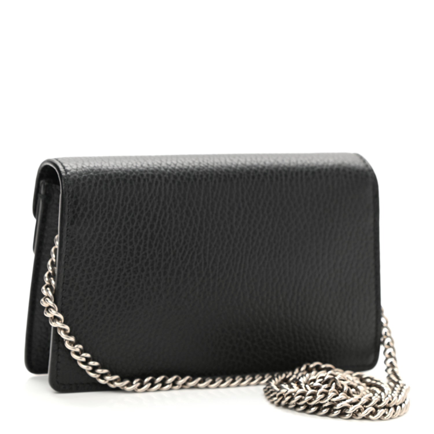 Gucci Calfskin Super Mini Dionysus Shoulder Bag Black 3 of 7