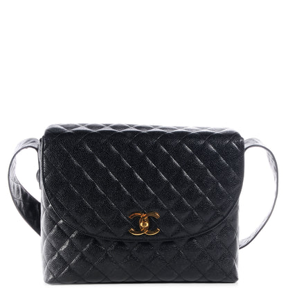 Chanel Caviar Quilted Crossbody Bag Black 1 of 7