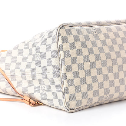 Louis Vuitton Damier Azur Neo Neverfull GM Rose Ballerine 9 of 11