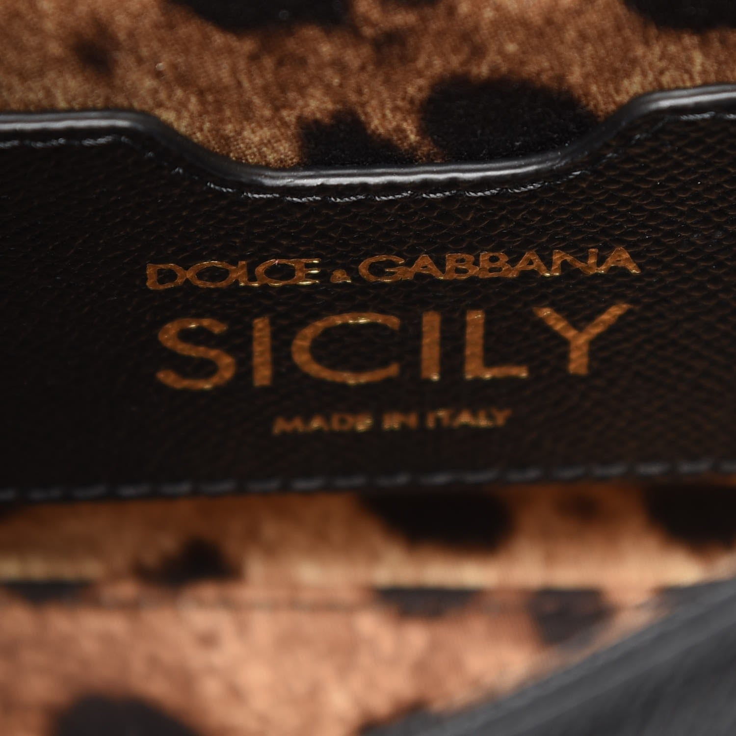 Dolce & Gabbana Dauphine Love Small Miss Sicily Satchel Black 6 of 6