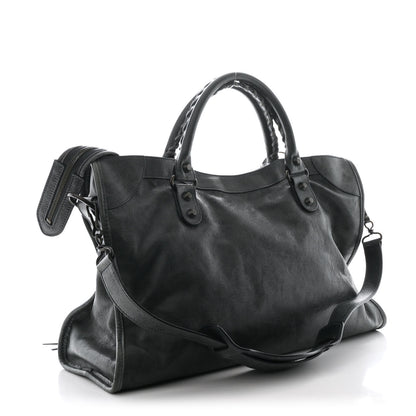 Balenciaga Agneau Classic Hardware City Plomb 4 of 12