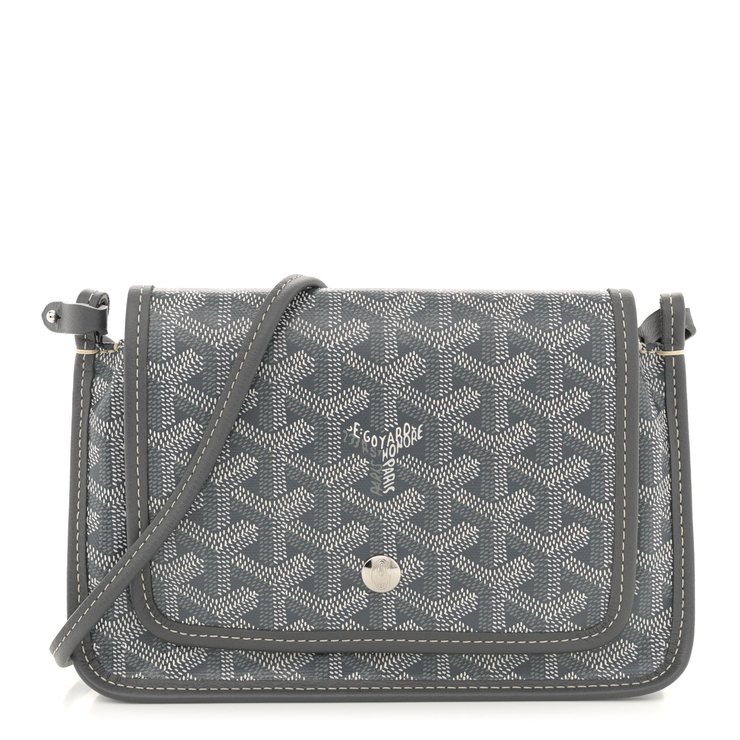 Goyard Goyardine Plumet Wallet Clutch Grey 1 of 10