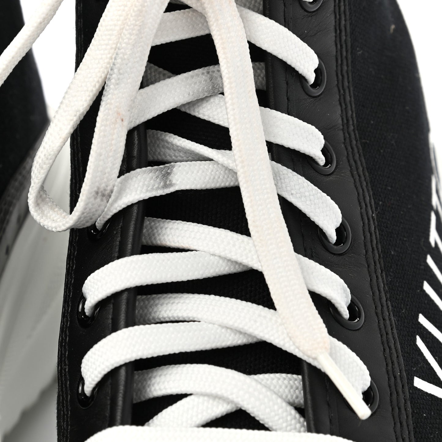 Canvas LV Squad Sneaker Boots 38.5 Black
