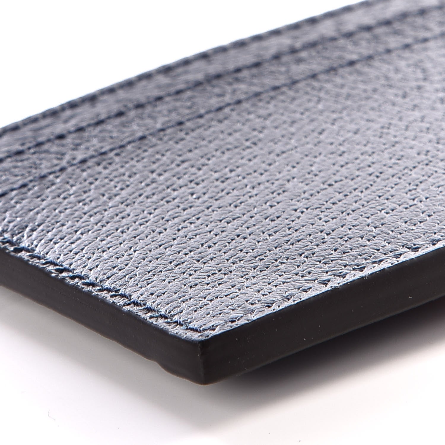 Gucci Textured Calfskin Ophidia Card Holder Blue Agata 5 of 9