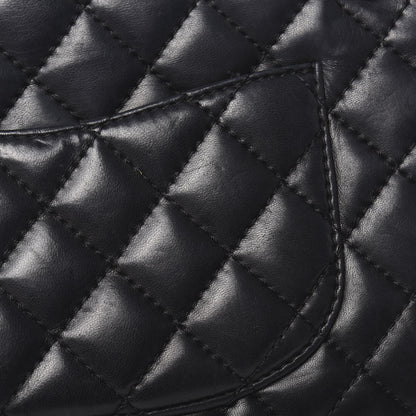 Chanel Lambskin Quilted Medium Camera Case Black 15 of 17