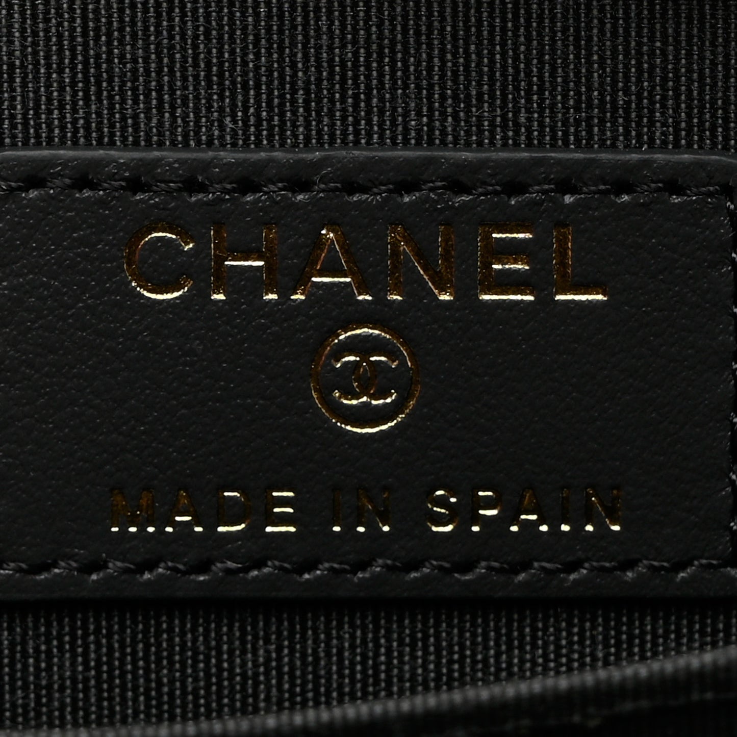 Lambskin Quilted Chanel 19 Zip Around Coin Purse Wallet Dark Grey