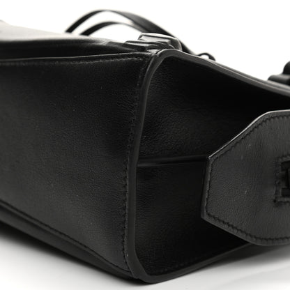 Balenciaga Cake Calfskin Tonal Hardware Mini Neo Classic City Black 10 of 10