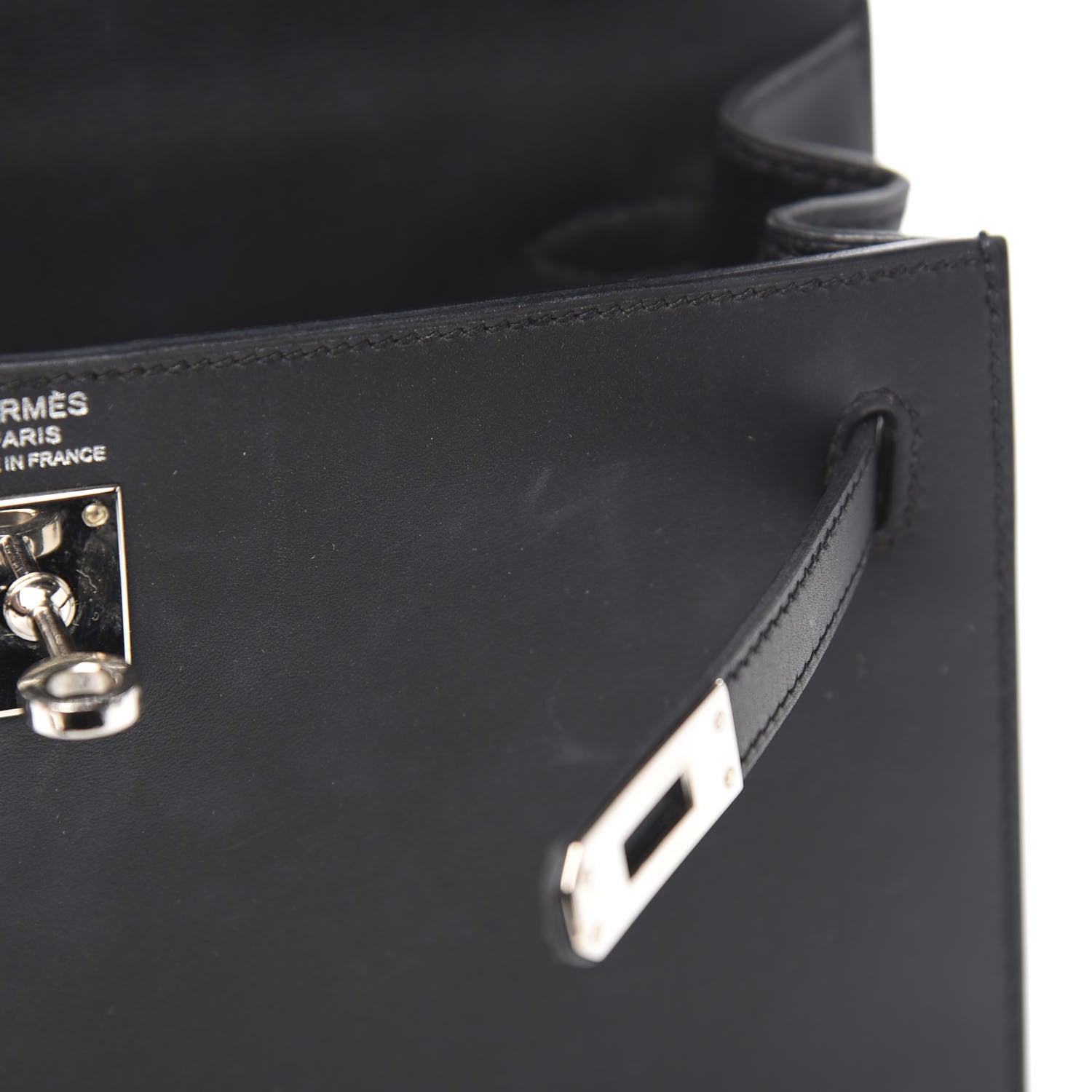 Hermes Sombrero Kelly Sellier 25 Black 6 of 12