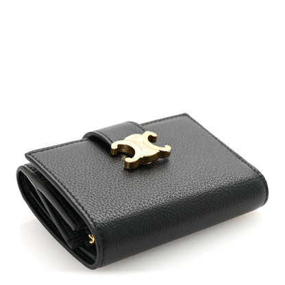 Celine Grained Calfskin Nino Wallet Black 4 of 8