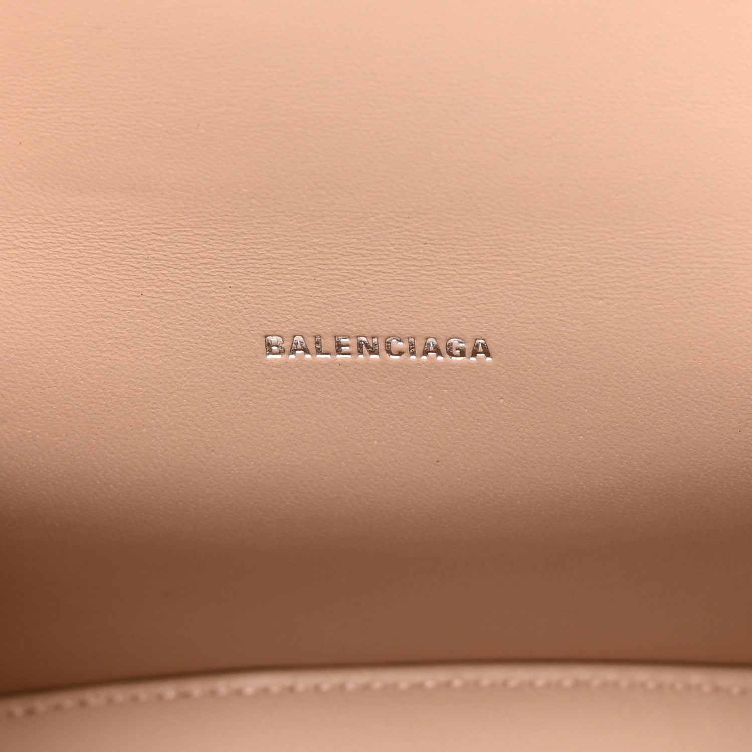 Balenciaga Strass Suede Hourglass Top Handle Bag XS Rose Gold 6 of 15