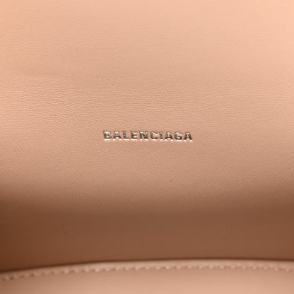 Balenciaga Strass Suede Hourglass Top Handle Bag XS Rose Gold 6 of 15