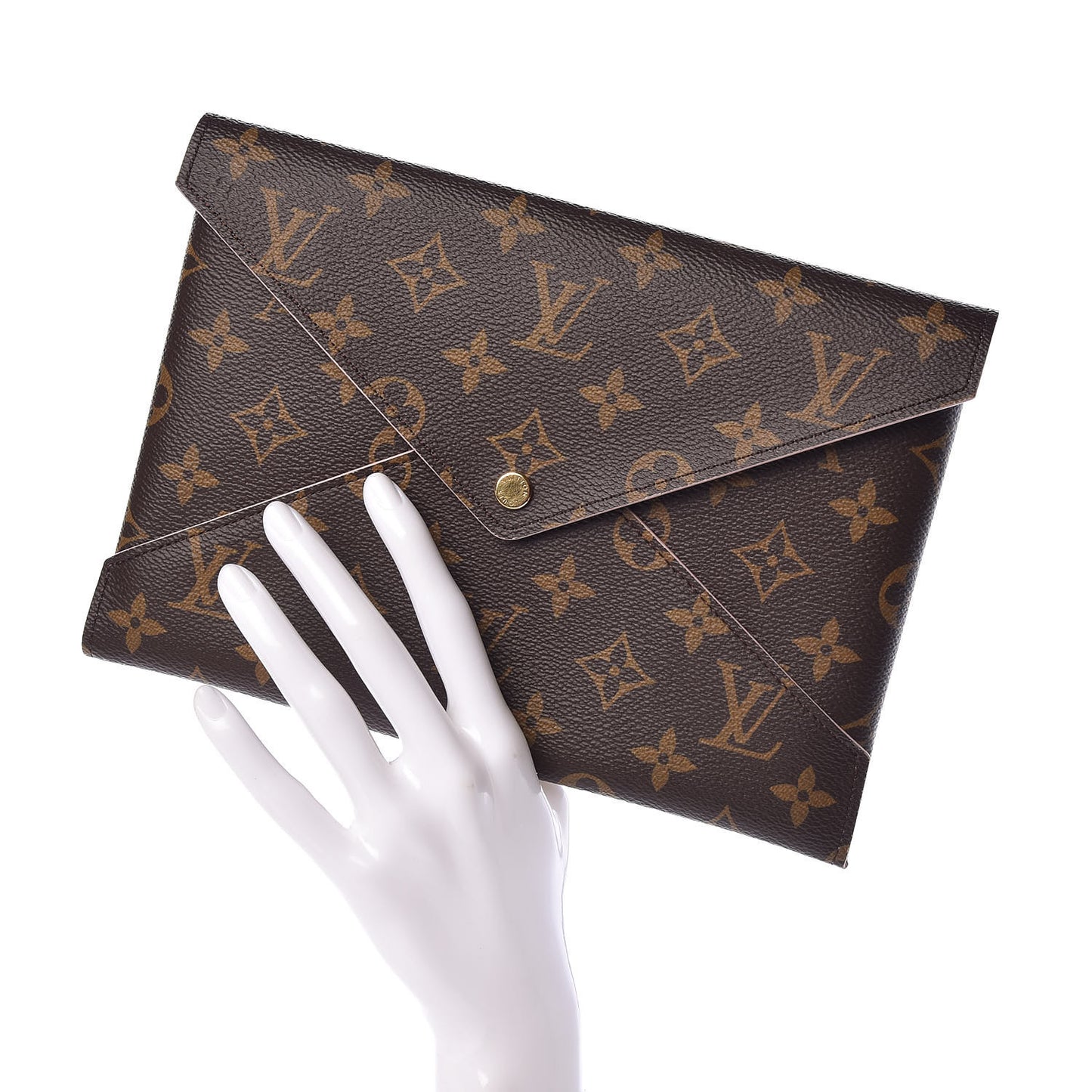 Monogram Large Kirigami Pochette Insert Rose Ballerine