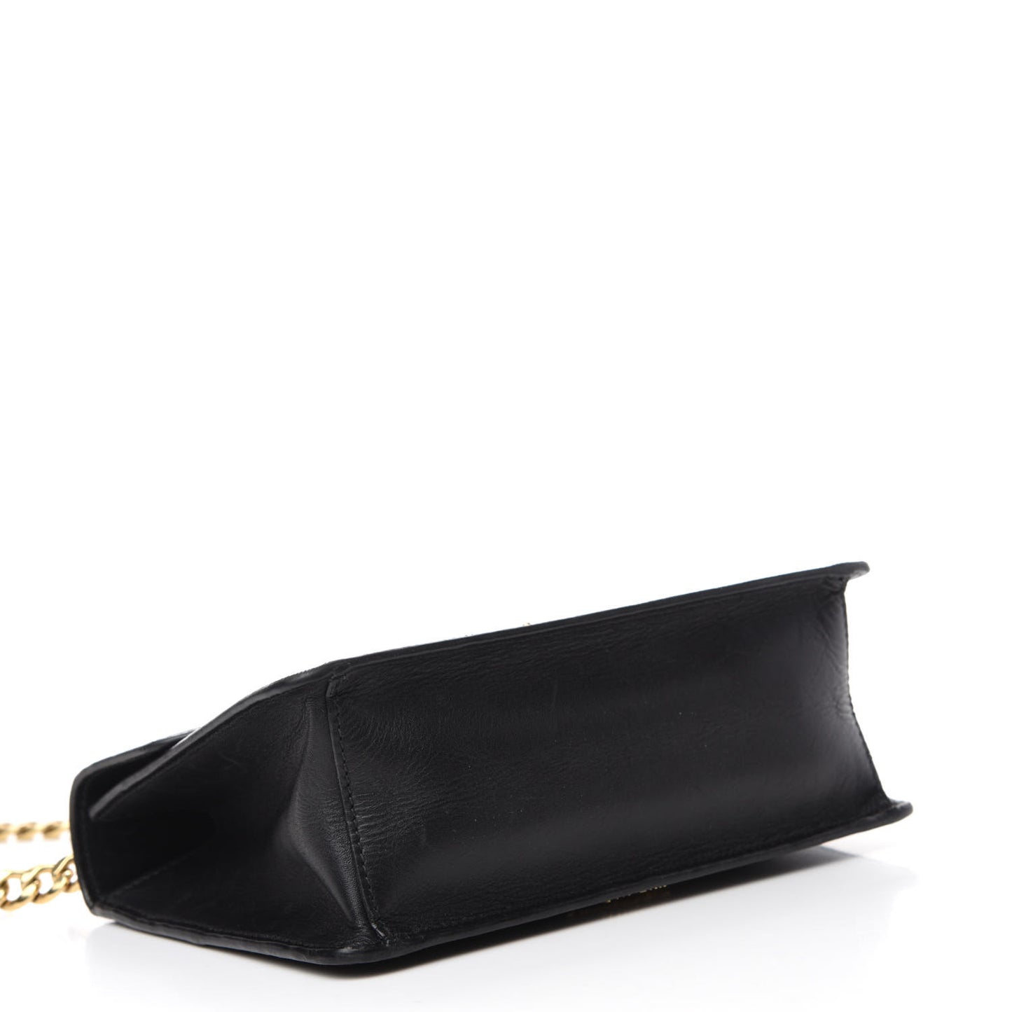 Saffiano Lux Crossbody Bag Black