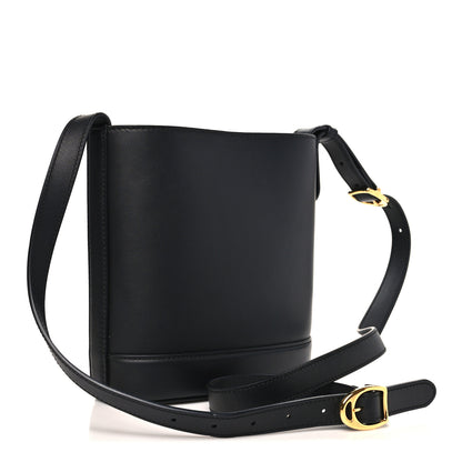 Gucci Arabella Calfskin Horsebit 73 Medium Bucket Bag Black 3 of 10