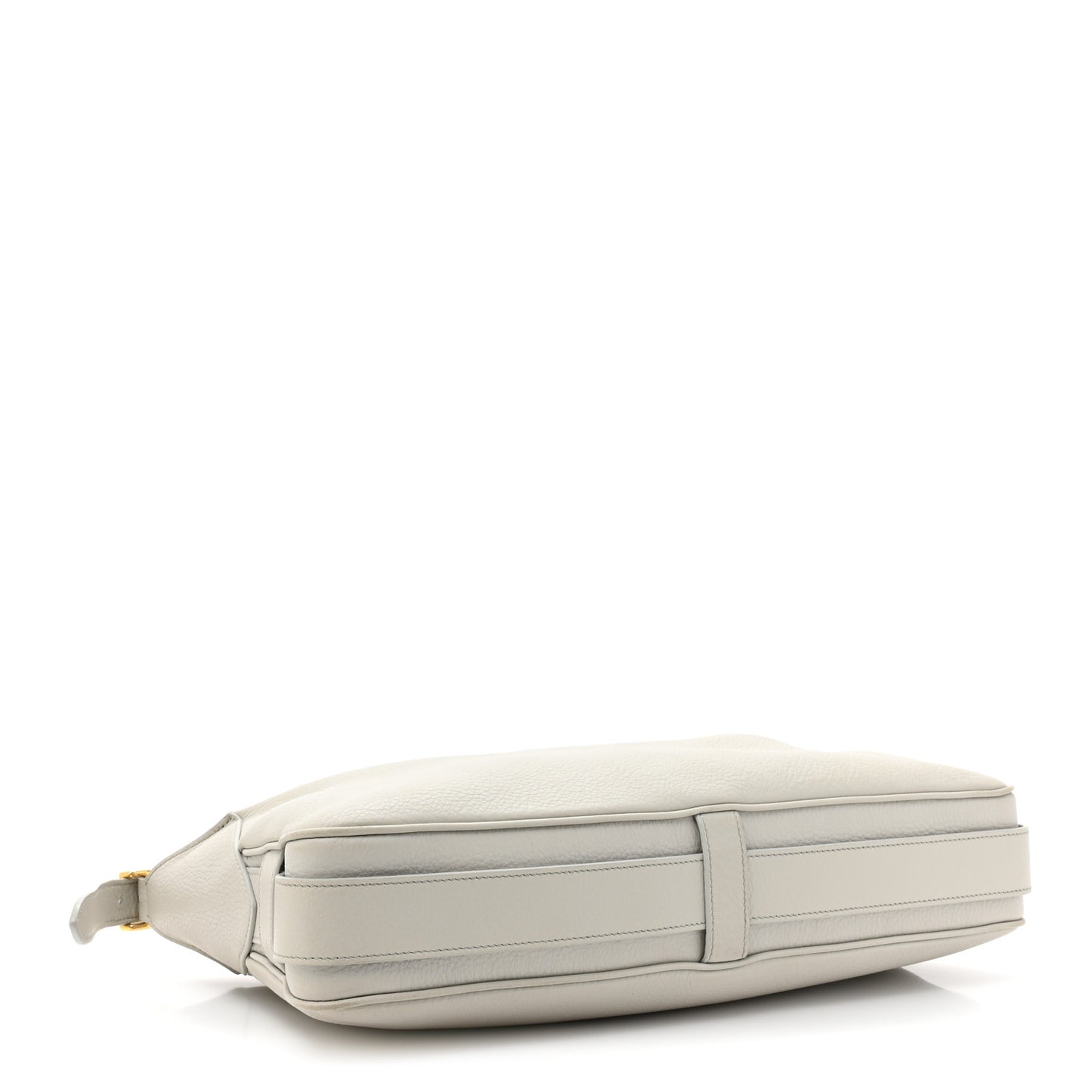 Supple Calfskin Medium Romy Shoulder Bag Rice