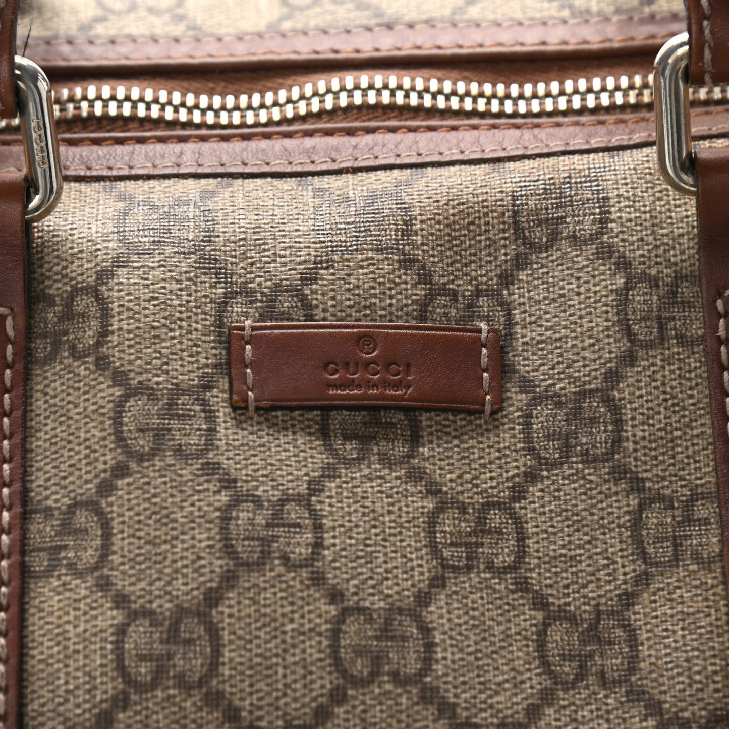 GG Plus Monogram Medium Joy Boston Brown